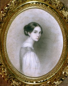 Portrét Leopoldine Hugo (1824-43) (kresba) od Adele Julie Hugo