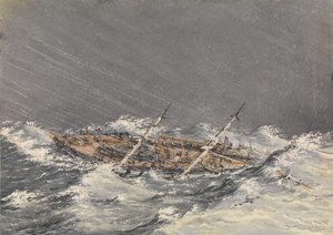 "Bouře v Mazatlanu [Mexiko], 28. října 1851