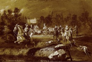 Petra II v Peterhofu