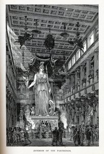 Interiér Parthenonu, 1882