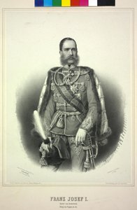 Rakouský císař František Josef I. od Adolf Dauthage