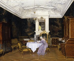 Fredensborg od Adolf Heinrich Hansen
