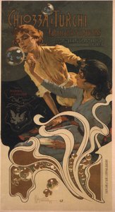 Chozza e Turchi, 1899 od Adolfo Hohenstein