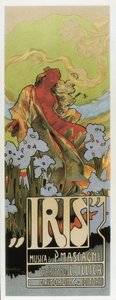 Opera „Iris od Pietra Mascagniho od Adolfo Hohenstein
