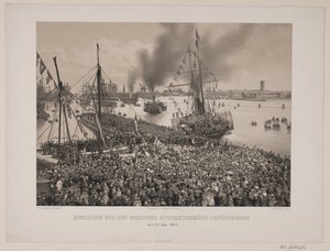 Rozloučení na setkání severských studentů v Kodani od Johan Adolph Kittendorff