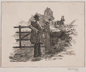 Večerní čas od Johan Adolph Kittendorff