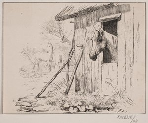 Mlýnský kůň od Johan Adolph Kittendorff