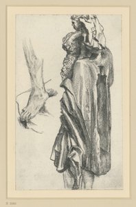 Christophorus od Freibergského mistra apoštolů v Drážďanech od Adolph Menzel