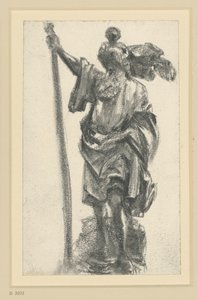Christophorus od Freibergského mistra apoštolů v Drážďanech od Adolph Menzel