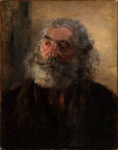 Studie hlavy od Adolph Menzel