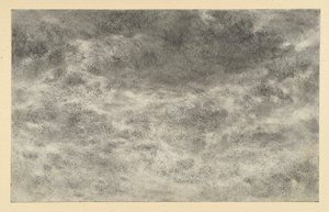 Studie mraků od Adolph Menzel