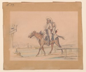 Henry Von Trebra a Louis V. Trebra přijíždějí do Camp Morton, Indpls ze své farmy v Madisonu, Ill. od Adolph Metzner
