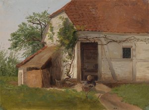 Farma v Goldsheimu od Adolph Tidemand
