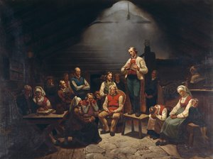 Haugianer od Adolph Tidemand