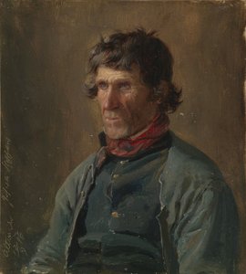 Joseph Steffens z Altenahru. Studie postavy od Adolph Tidemand
