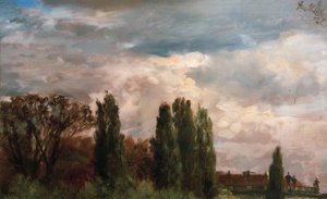 Pohled do parku prince Albrechta od Adolph Menzel