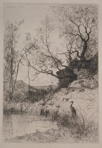 Rybník, 1867. od Adolphe Appian