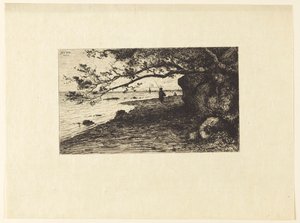 Ve Villefranche-sur-Mer (kolem Carqueiranne) od Adolphe Appian