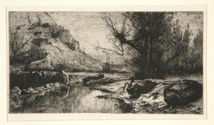 Ve Valromey (Ain) Vallis Romana pod vedením Julese Cesara od Adolphe Appian