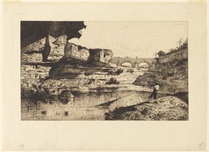 Most Hauteville od Adolphe Appian