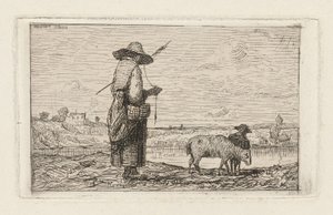 Pastýřka od Adolphe Appian