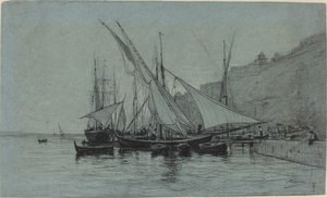 Monacký přístav od Adolphe Appian