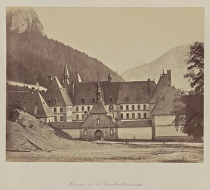 Klášter Grande-Chartreuse. od Adolphe Braun