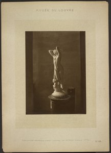 [Amor a Psyché od Pradiera / Musee Louvre] od Adolphe Braun