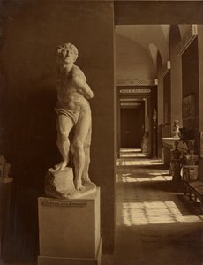 [„Vzbouřený otrok“ od Michelangela, Musée du Louvre] od Adolphe Braun