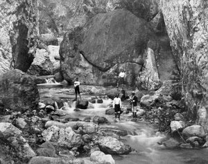Cane River, Jamajka, c1905. od Adolphe Duperly and Son