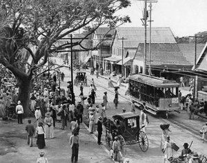 Jubilee Market Square, Kingston, Jamajka, c1905.