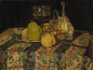 Zátiší: Ovoce, c. 1880 od Adolphe Joseph Thomas Monticelli