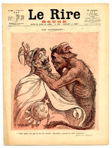 Obálka „“The Red Laughter“, Satirical en Couleurs od Adolphe Leon Willette