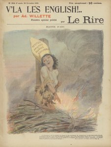 Johanka z Arku, ilustrace pro Le Rire