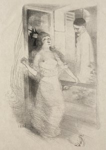 Pierrot od Adolphe Léon Willett