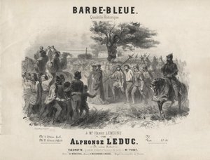 Alphonse Leduc - Modrovous, historická quadrille