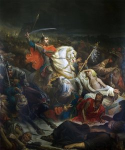Bitva u Kulikova (1849) od Adolphe Yvon