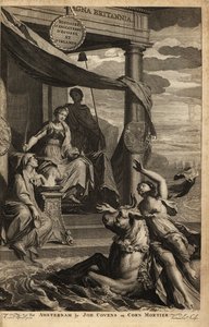 Alegorický frontispis s Europou, Zeusem a Themis