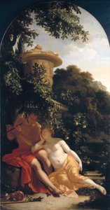 Pastýř a pastýřka, Zamilovaný pastýř,c. 1696