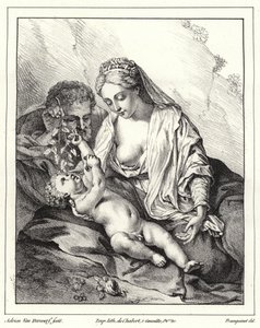 Svatá rodina od Adriaan van der Werff
