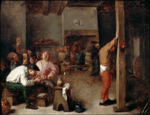 Interiér hostince od Adriaen Brouwer