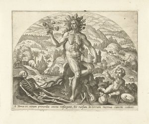Půda The Four Elements (název série) od Adriaen Collaert