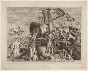 Kryštof Kolumbus od Adriaen Collaert