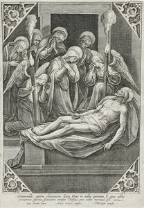 Oplakávání od Adriaen Collaert