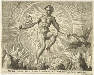 Ohňostroj The Four Elements (název série) od Adriaen Collaert