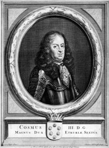 Cosimo III, velkovévoda z Toskánska, 17. století.