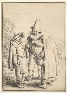 Groteskní postavy, 1610-85. od Adriaen Jansz. van Ostade