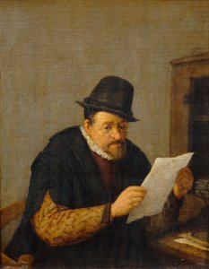 Čtení ... od Adriaen Jansz. van Ostade