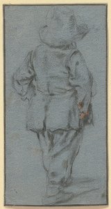 Stojící chlapec zezadu od Adriaen Jansz. van Ostade