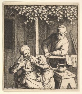 Panenka, 1610-85. od Adriaen Jansz. van Ostade